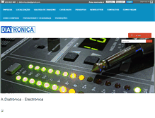 Tablet Screenshot of diatronica.net